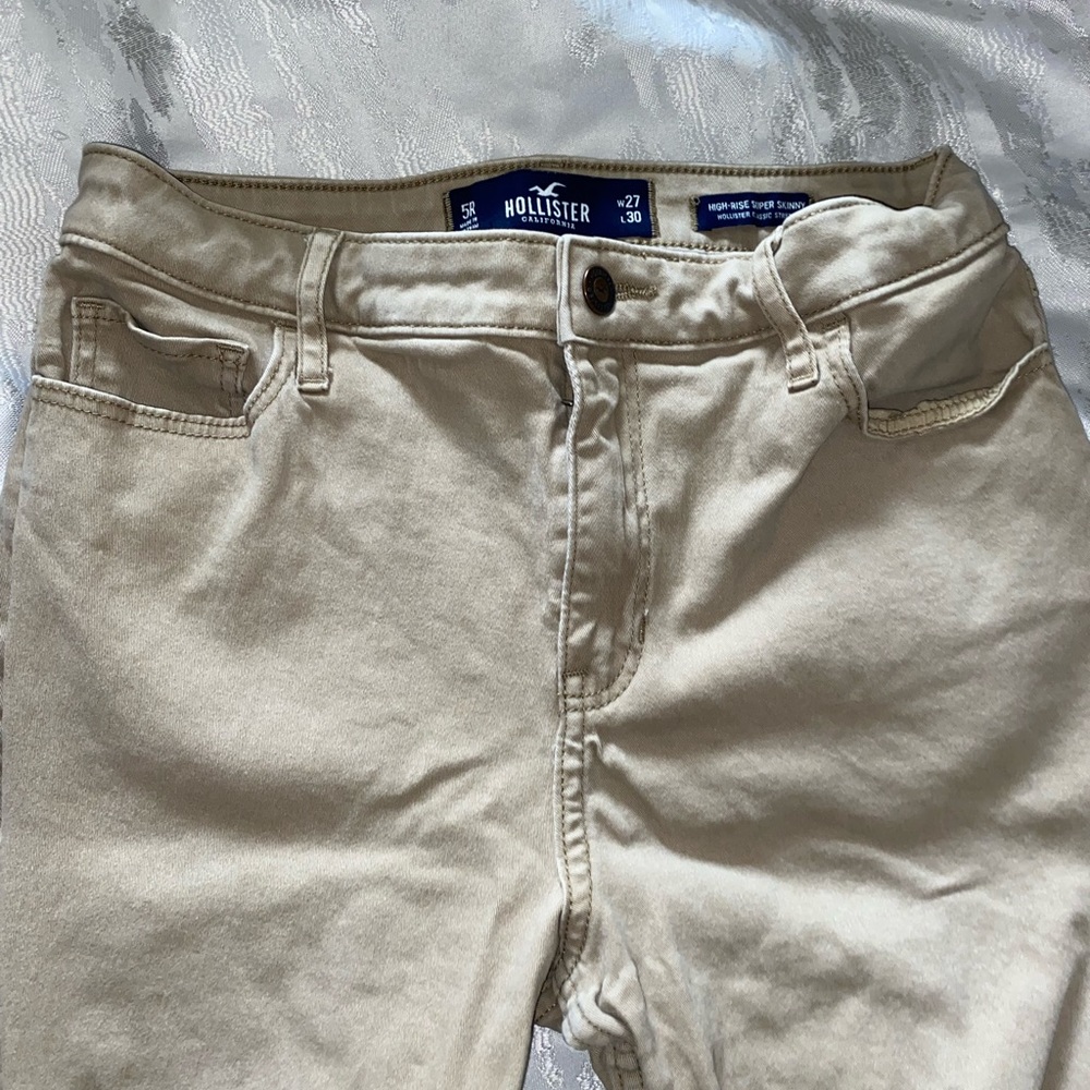 Hollister khaki jeans